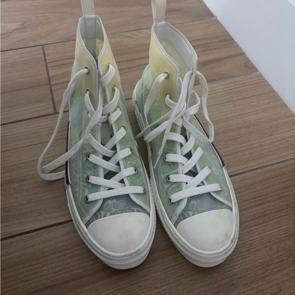 Dior Colorful High-Top Sneakers